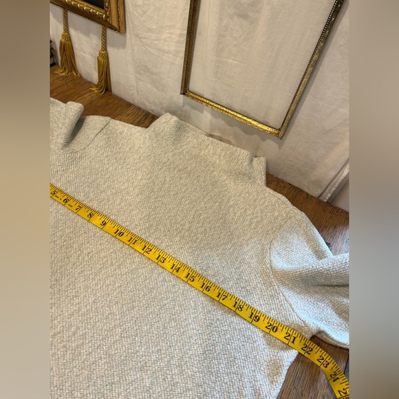 ANTHROPOLOGIE Saturday Sunday – Ellie Mock Neck Tunic Top – Size S – Mint - Picture 8 of 9